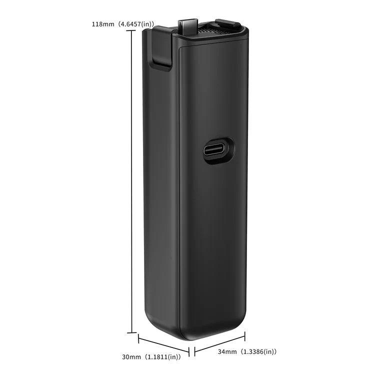 STARTRC 1132076 Für DJI Osmo Pocket 3 Ladekoffer Akku Action Camera Power Bank