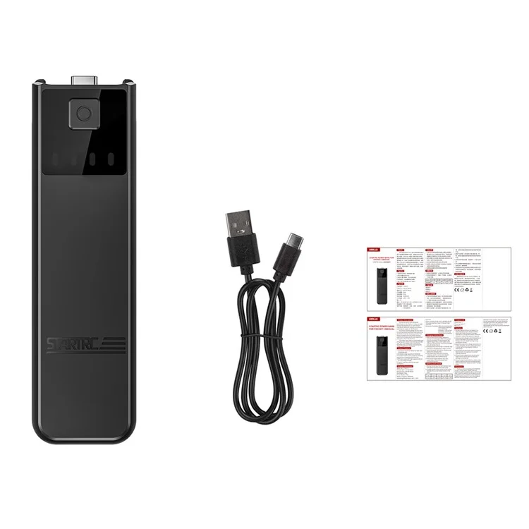 STARTRC 1132076 Für DJI Osmo Pocket 3 Ladekoffer Akku Action Camera Power Bank