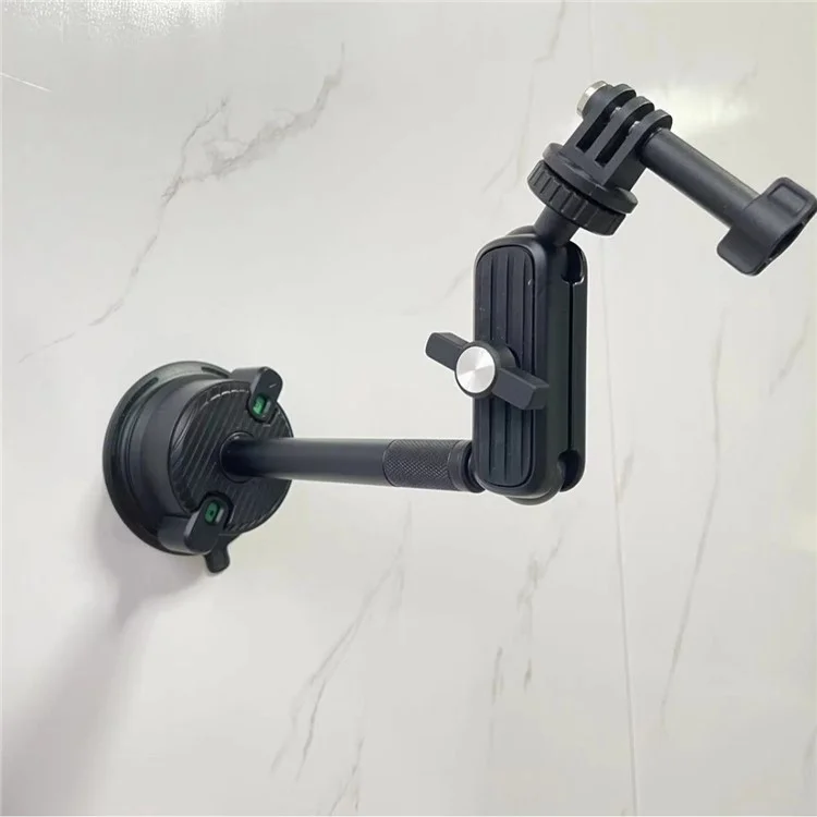 K01LP Pour GoPro Extension Rod Sucker Mount Bracket Action Camera Car Home Support Stand