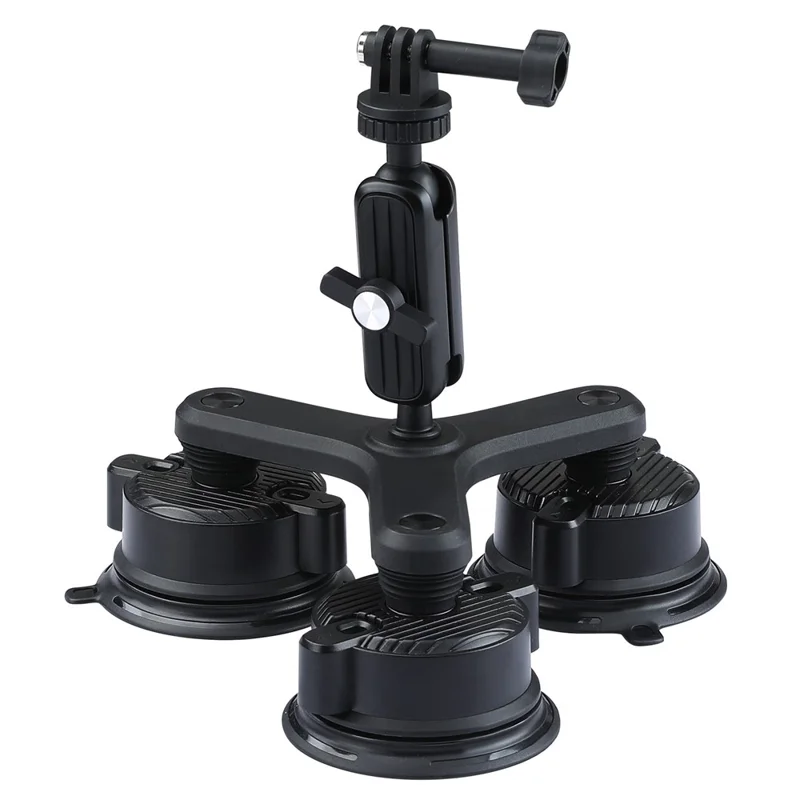 K01-3 Suction Cup Mount Action Camera Shooting Bracket Car Camera Support Stand