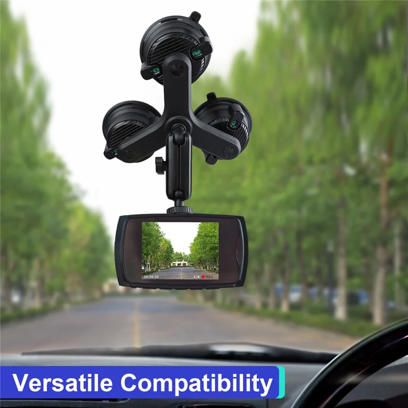 K01-3 Suction Cup Mount Action Camera Shooting Bracket Car Camera Support Stand