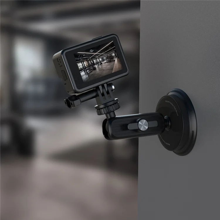 K03 Per Insta360 / GoPro Rotatable Action Camera Bracket Magnetic Suction Cup Mount Camera Support Stand