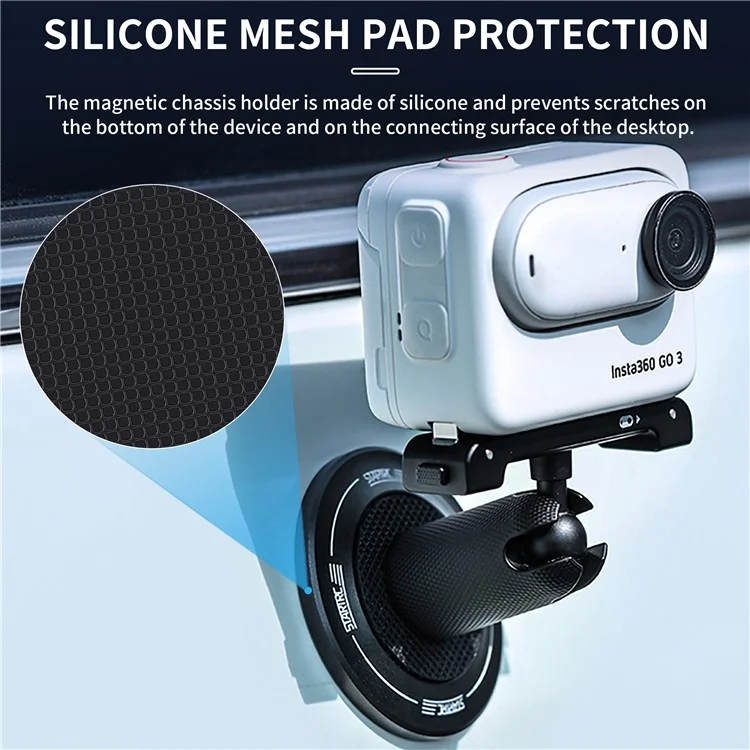 STARTRC 1137767 For DJI / GoPro / Insta360 Camera Magnetic Suction Base Stand