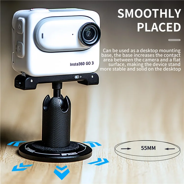 STARTRC 1137767 For DJI / GoPro / Insta360 Camera Magnetic Suction Base Stand