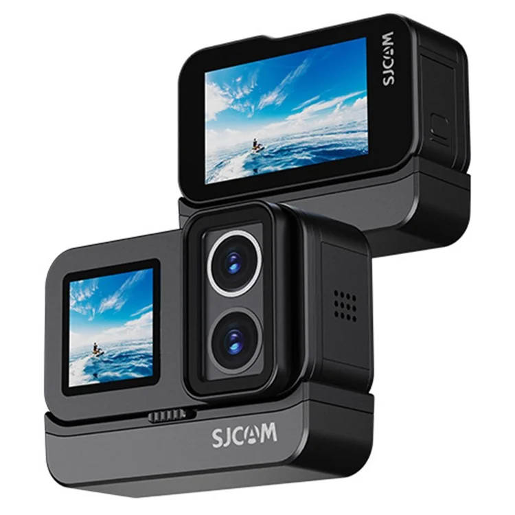 SJCAM SJ20 Caméra d'action 4K 30FPS à double objectif et double écran étanche aux sports