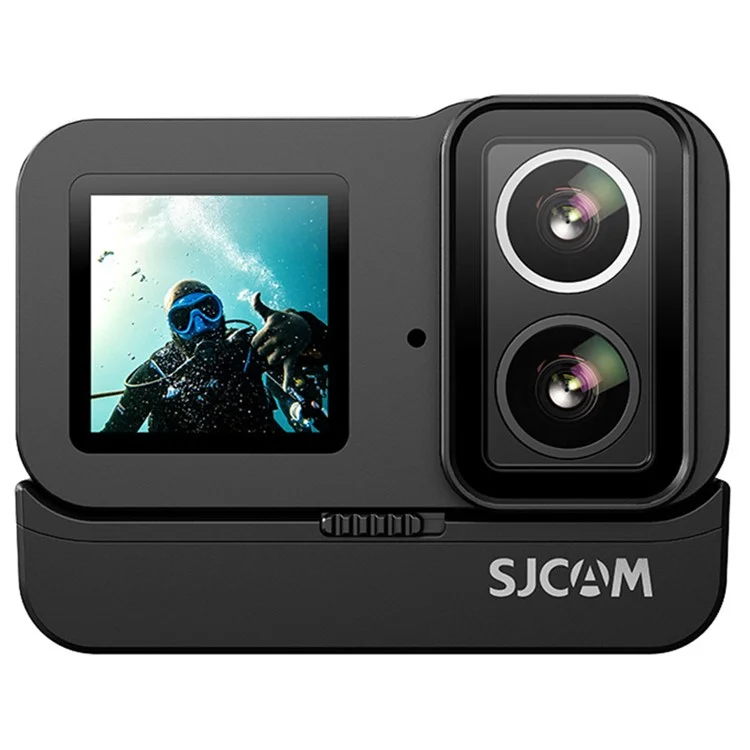 SJCAM SJ20 Caméra d'action 4K 30FPS à double objectif et double écran étanche aux sports