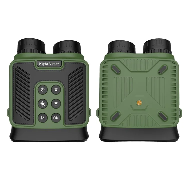 DT59 HD Video Binocular Night Vision Goggles Hunting Camera Support 128GB Memory Card Storage - Green