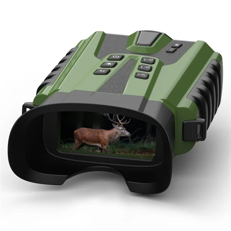 DT49 HD Photo Bird Watching Binoculars Full Color Night Vision Digital Telescope - Green