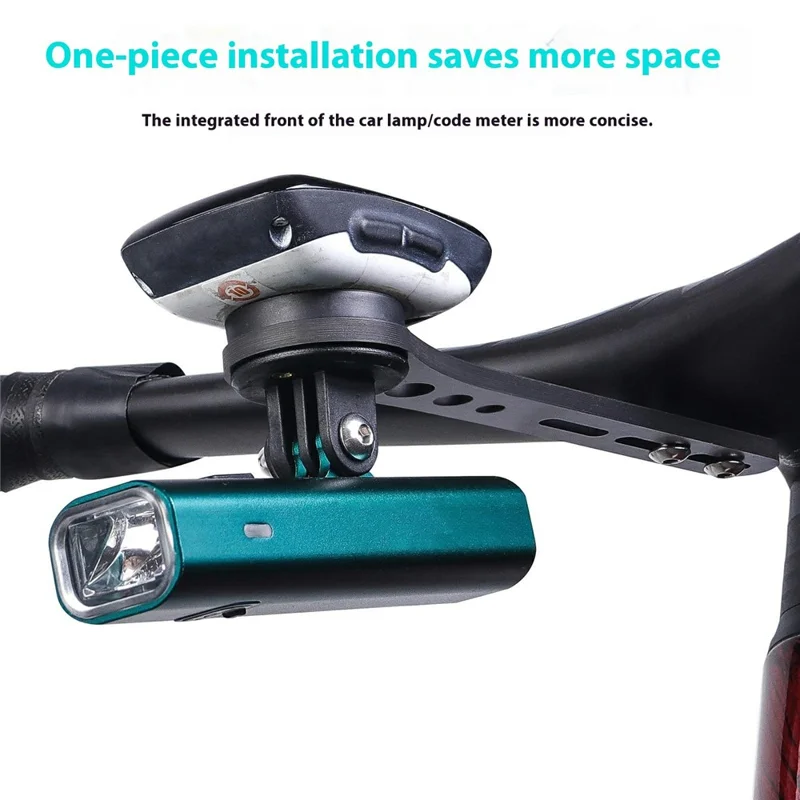 103385 161.5mm Carbon Fiber Bike Computer Mount Bicycle Handlebar Sports Camera Extension Bracket