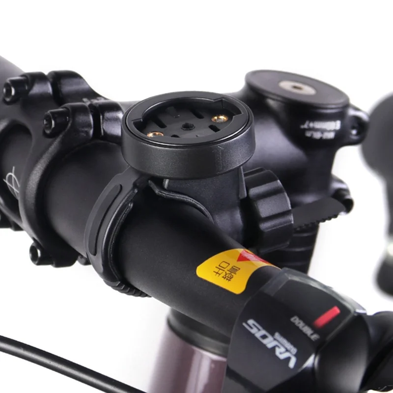 Supporto per Computer da Manubrio Bici con Staffa per Luce Posteriore per Tubi da 12-35mm di Diametro