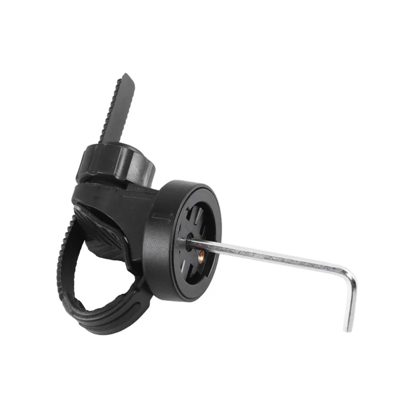 Supporto per Computer da Manubrio Bici con Staffa per Luce Posteriore per Tubi da 12-35mm di Diametro