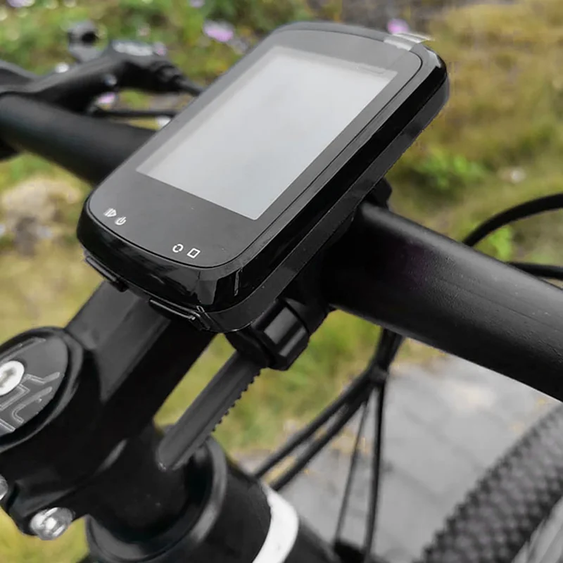 Supporto per Computer da Manubrio Bici con Staffa per Luce Posteriore per Tubi da 12-35mm di Diametro