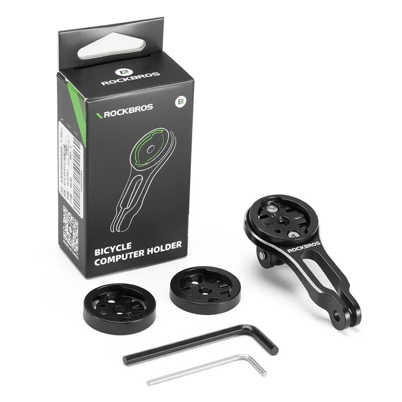 ROCKBROS Für Trek Lenkerhalterung aus Aluminiumlegierung - Integrierter Fahrradcomputer-Halter mit 3 Befestigungsbasen