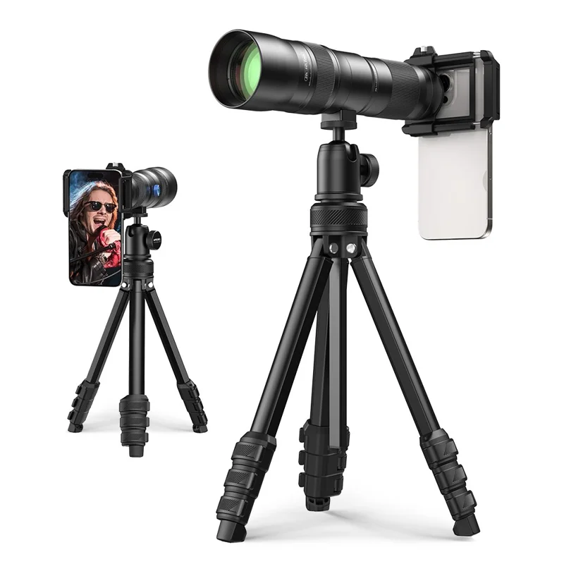 APEXEL APL-T20-60X Monocular Telescope 20-60X Zoom High Magnification HD Portable Telescope for Concert / Bird Watching