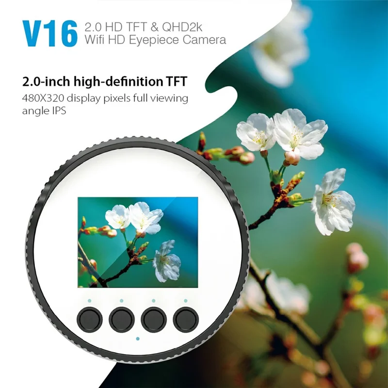 V16 2.0 TFT-scherm WiFi Digitale oculaircamera voor astronomische observatie