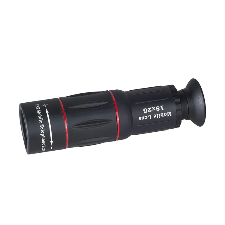 APEXEL APL-T18XZJ Universal 18X Teleskop-Zoomobjektiv mit Mini-Desktop-Stativ und Smartphone-Clip