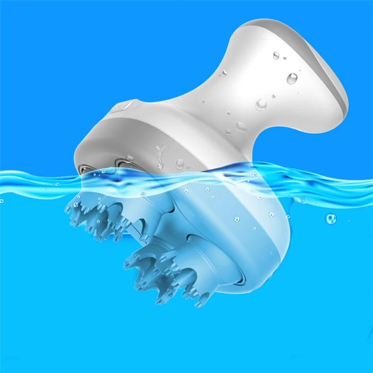 Dirose D1 Head Electric Head Scalper Massager Massage Du Corps Imperméable Soins De Santé Pour La Croissance Des Cheveux Body Tissue En Profondeur