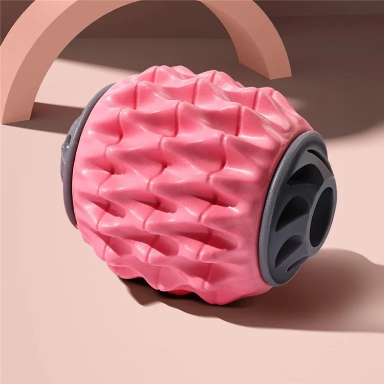Amyup Handheld Muscle Roller Cellulite Massager Libérer Les Points De Déclenchement Myofasciaux Réduisez Les Douleurs Musculaires - Rose / Noir