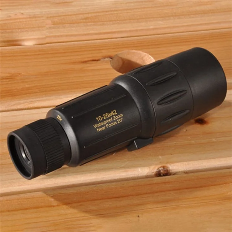 Visionking Swd10-25x42 Monocular de Alta Potencia Bak4 Telescopio Portable Birdwatching / Caza Totalmente Múltiple Monocular