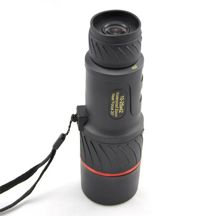 Visionking K10-25x42 Monocular 25x Aumento HD HD Bak4 Prism Visión Nocturna Para la Observación de Aves Camping Camping