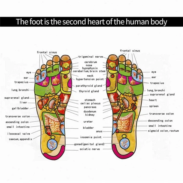Foldable Foot Massager Machine Feet and Leg Muscle Massager, 19 Intensities 8 Massage Modes