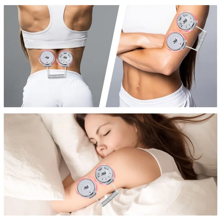 EMS Ultrasonic Liposuction Machine Portable Fitness Workout Equipment with 6 Modes and 10 Intensities