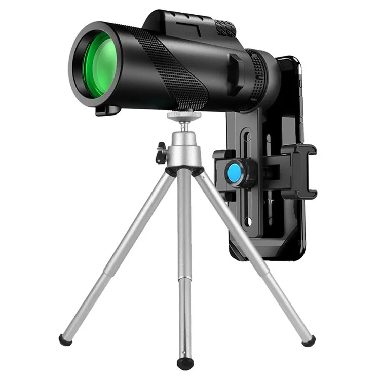 DT5060 Visão Noturna ao ar Livre 50x60 High Power Monocular HD Telescópio de Filme Verde Multicamada