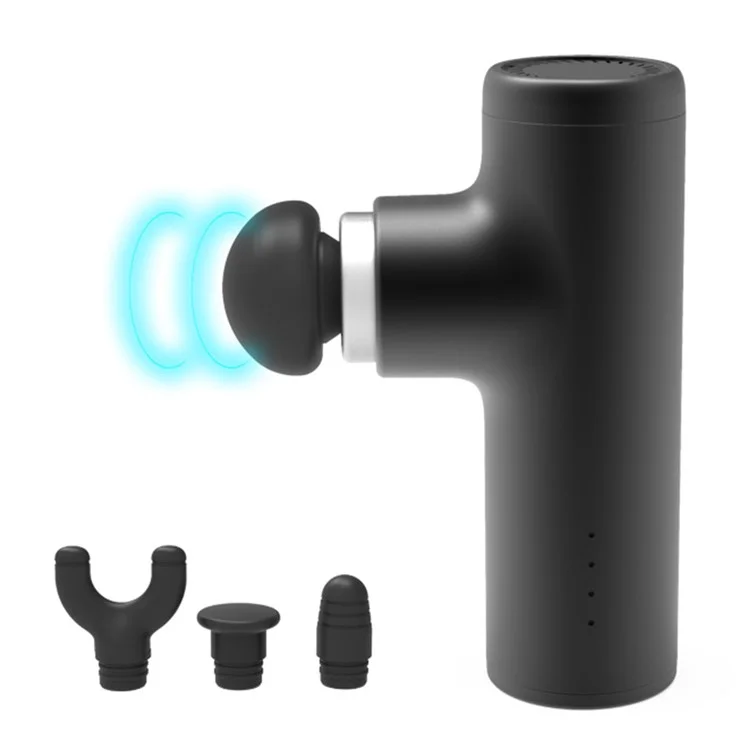 JM02 Fascia Massagepistole Handgerät Muskel Vibrationsmassagegerät 3-Gang Einstellbar Elektrischer Masseur