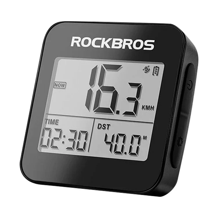 Compteur de vélo sans fil GPS ROCKBROS G1 IPX6 étanche Odomètre de vélo