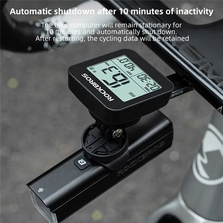 Compteur de vélo sans fil GPS ROCKBROS G1 IPX6 étanche Odomètre de vélo