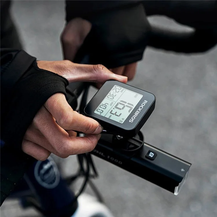 Compteur de vélo sans fil GPS ROCKBROS G1 IPX6 étanche Odomètre de vélo