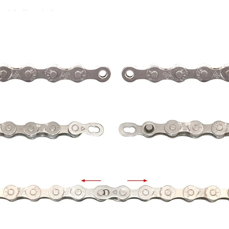 RIDERACE RR7913 12 Speed 116 Links High Strength Metal Bike Chain Road MTB Bicycle Chain