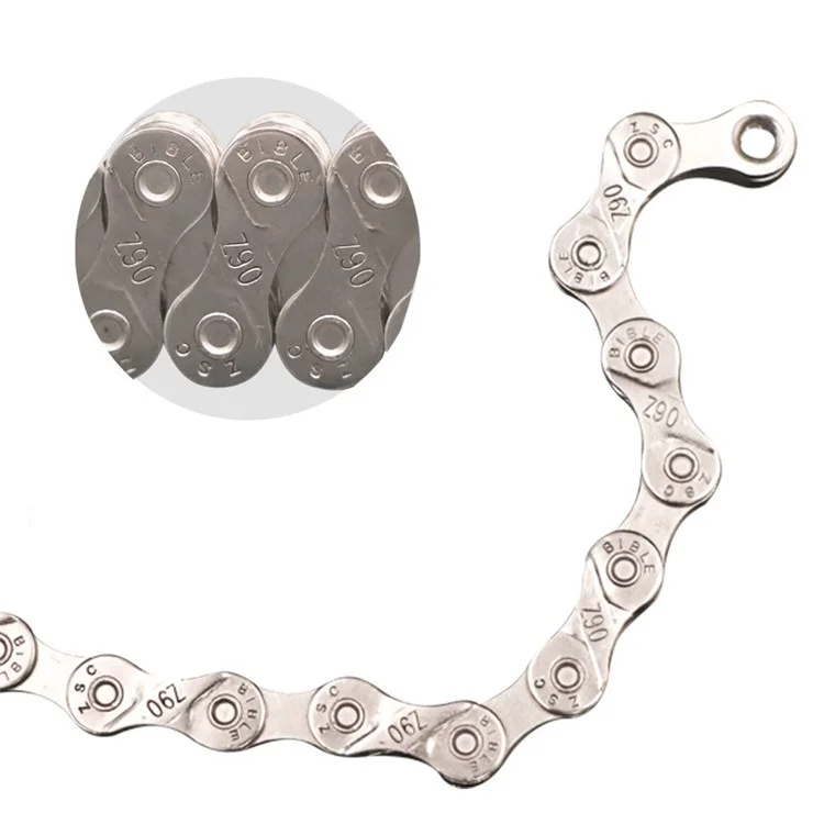 RIDERACE RR7913 11 Speed 116 Links High Strength Metal Bike Chain Road MTB Bicycle Chain