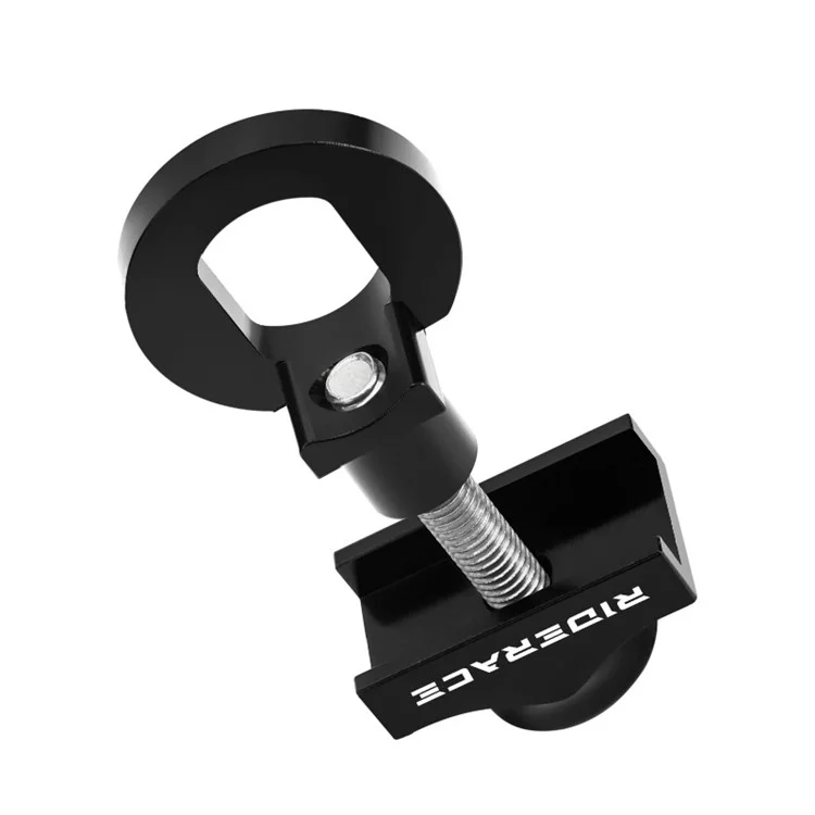 RIDERACE Folding Bicycle Chain Tensioner Adjuster Aluminum Alloy Single Speed Chain Regulator, 14x10mm - Black
