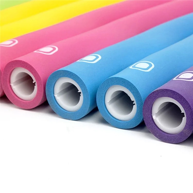 8 Stück / Set Schaum + PP abnehmbarer Taille-Schlankheits-Massagehula-Hoop, Kinder und Erwachsene Fitnessausrüstung, Durchmesser 96 cm - Cyan + Lila