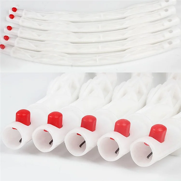 8 Stück / Set Schaum + PP abnehmbarer Taille-Schlankheits-Massagehula-Hoop, Kinder und Erwachsene Fitnessausrüstung, Durchmesser 96 cm - Cyan + Lila