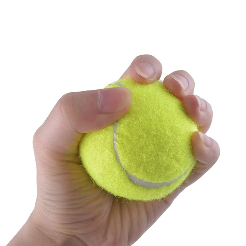 Tennis Trainer Tennis Ball Machine High Elastic Rope Anti-Tangle String Design Single Tennis Practice Equipment - Blue