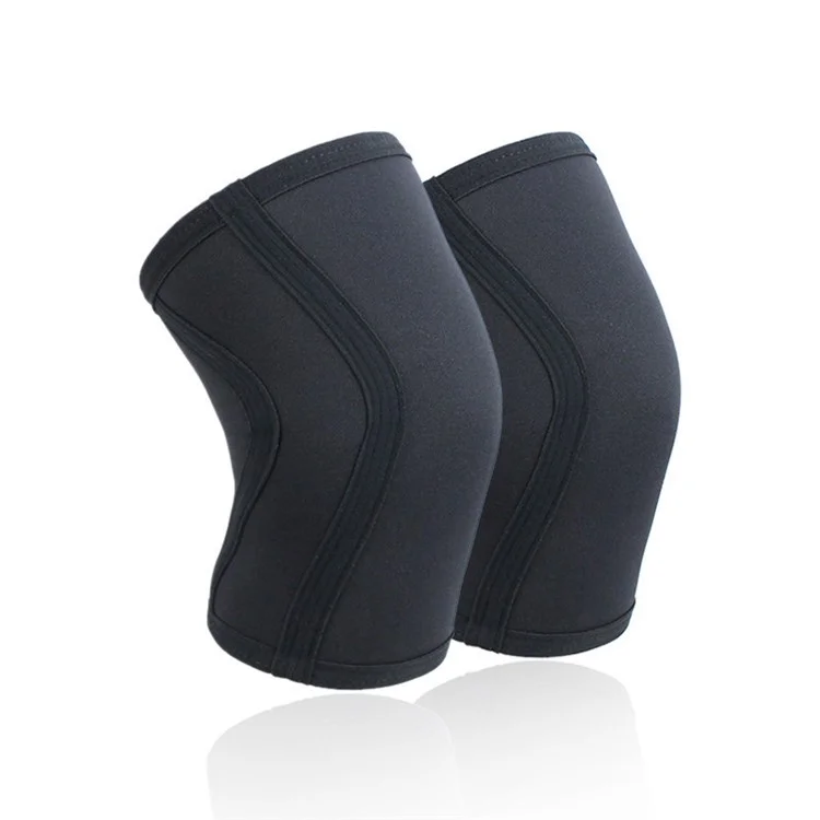 Terreno da 1 pc Terreno Per Ginocchiere Sleeve a Compressione a Compressione Traspirante Per Uomini. & Donne - s // Nero