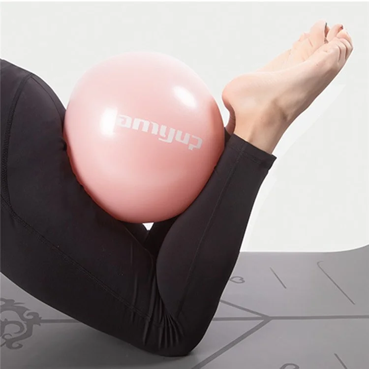 Petit ballon de Pilates AMYUP 25 cm - Ballon d'exercice Mini Workout - Ballon de yoga Anti-explosion pour l'entraînement du noyau pour les débutants - Bleu