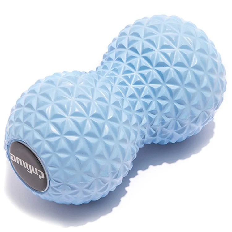 AMYUP EVA Peanut Shape Massage Ball Fitness Yoga Muscle Relaxation Body Foot Fascia Massager - Blue