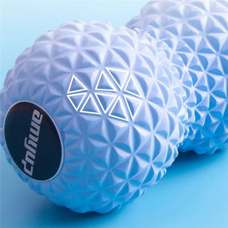 AMYUP EVA Peanut Shape Massage Ball Fitness Yoga Muscle Relaxation Body Foot Fascia Massager - Blue