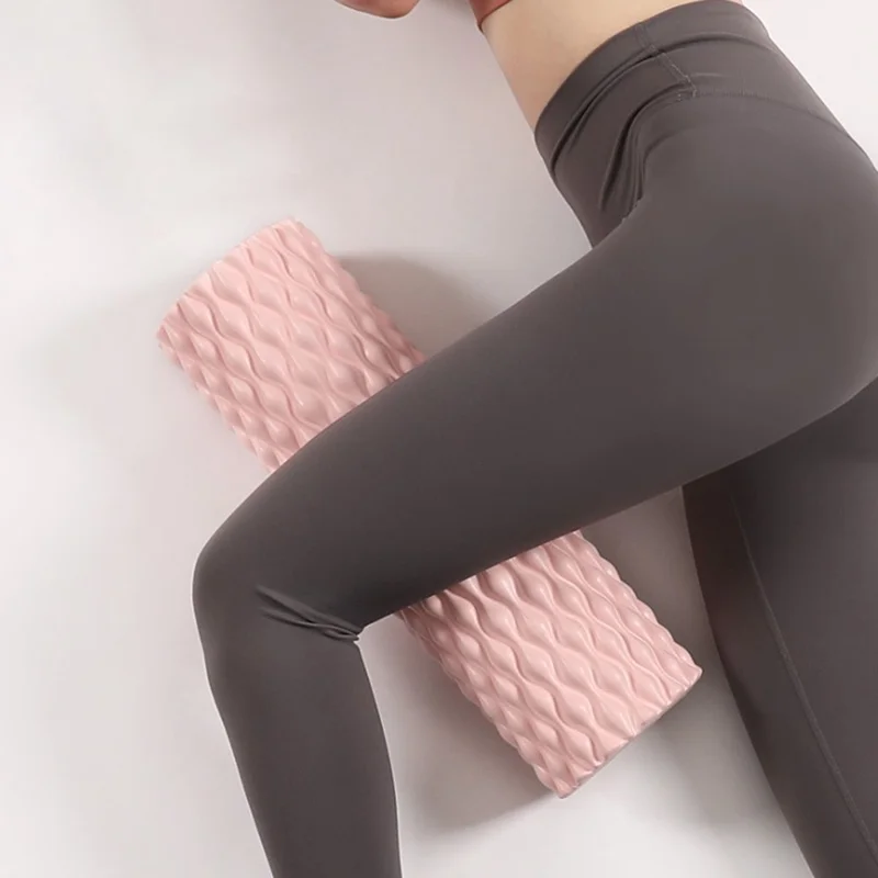 AMYUP Foam Roller Massager Body Roller for Exercise Physical Therapy Muscle Massage Yoga and Stretching Equipment - Blue