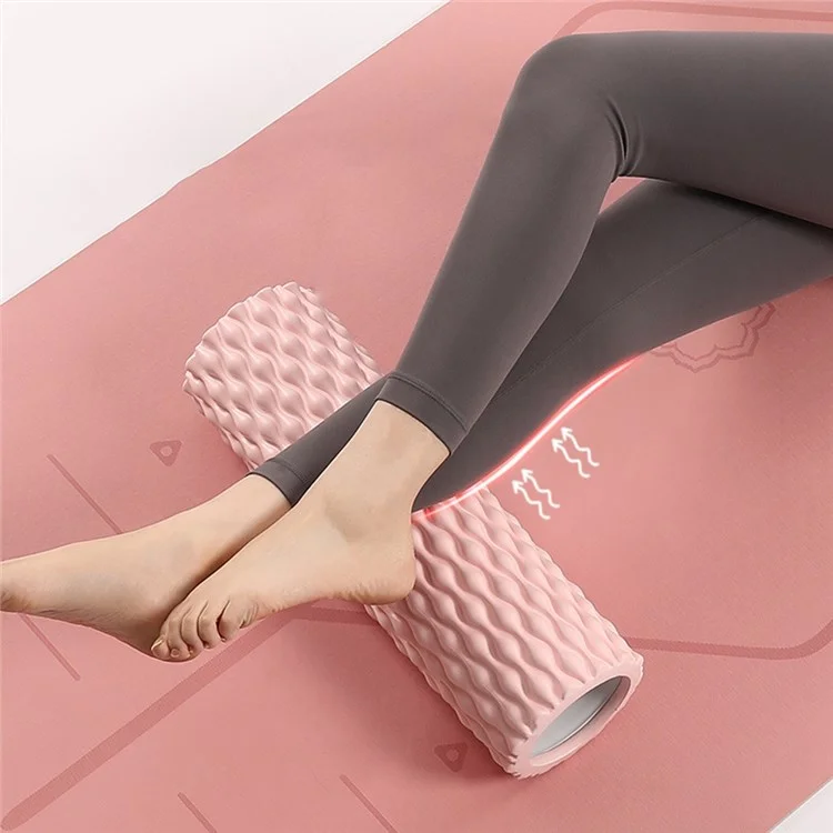 AMYUP Foam Roller Massager Body Roller for Exercise Physical Therapy Muscle Massage Yoga and Stretching Equipment - Purple