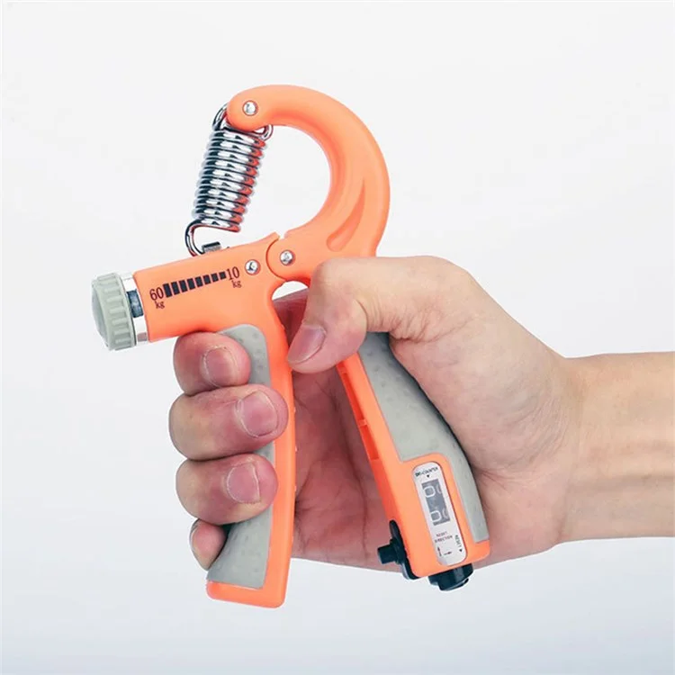 AMYUP Entraîneur de poignée de résistance réglable Grip Strength Exerciseur de doigts Muscle de bras - Noir 