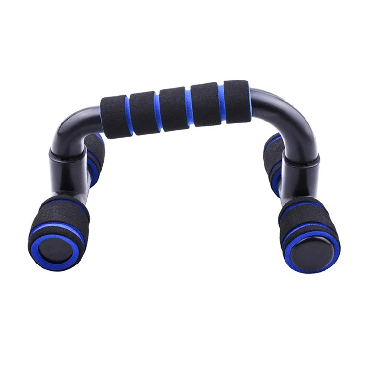 AMYUP 1 Paar H-förmige Push-Up-Unterstützungsständer Pectoralis-Armmuskel-Push-Up-Griffe Trainer - Blau/Schwarz