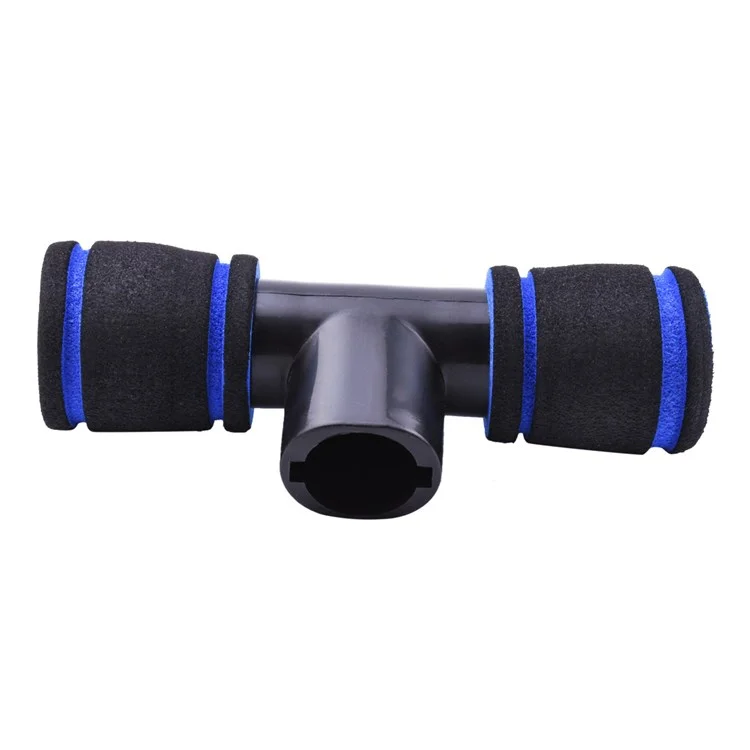 AMYUP 1 Paar H-förmige Push-Up-Unterstützungsständer Pectoralis-Armmuskel-Push-Up-Griffe Trainer - Blau/Schwarz