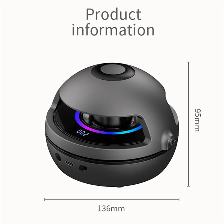 002 Cuerda de saltar eléctrica automática con máquina de luz LED, Bluetooth, música y contador inteligente - Gris
