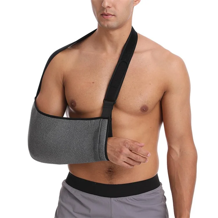 MK115 Comfortable Cloth Arm Sling Shoulder Immobilizer Cuff Injury Arm Brace Support for Shoulder Injury