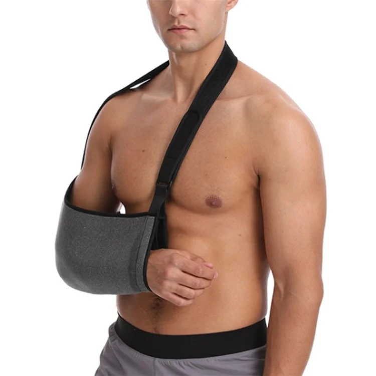 MK115 Comfortable Cloth Arm Sling Shoulder Immobilizer Cuff Injury Arm Brace Support for Shoulder Injury