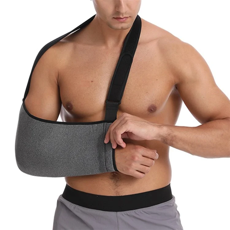 MK115 Comfortable Cloth Arm Sling Shoulder Immobilizer Cuff Injury Arm Brace Support for Shoulder Injury